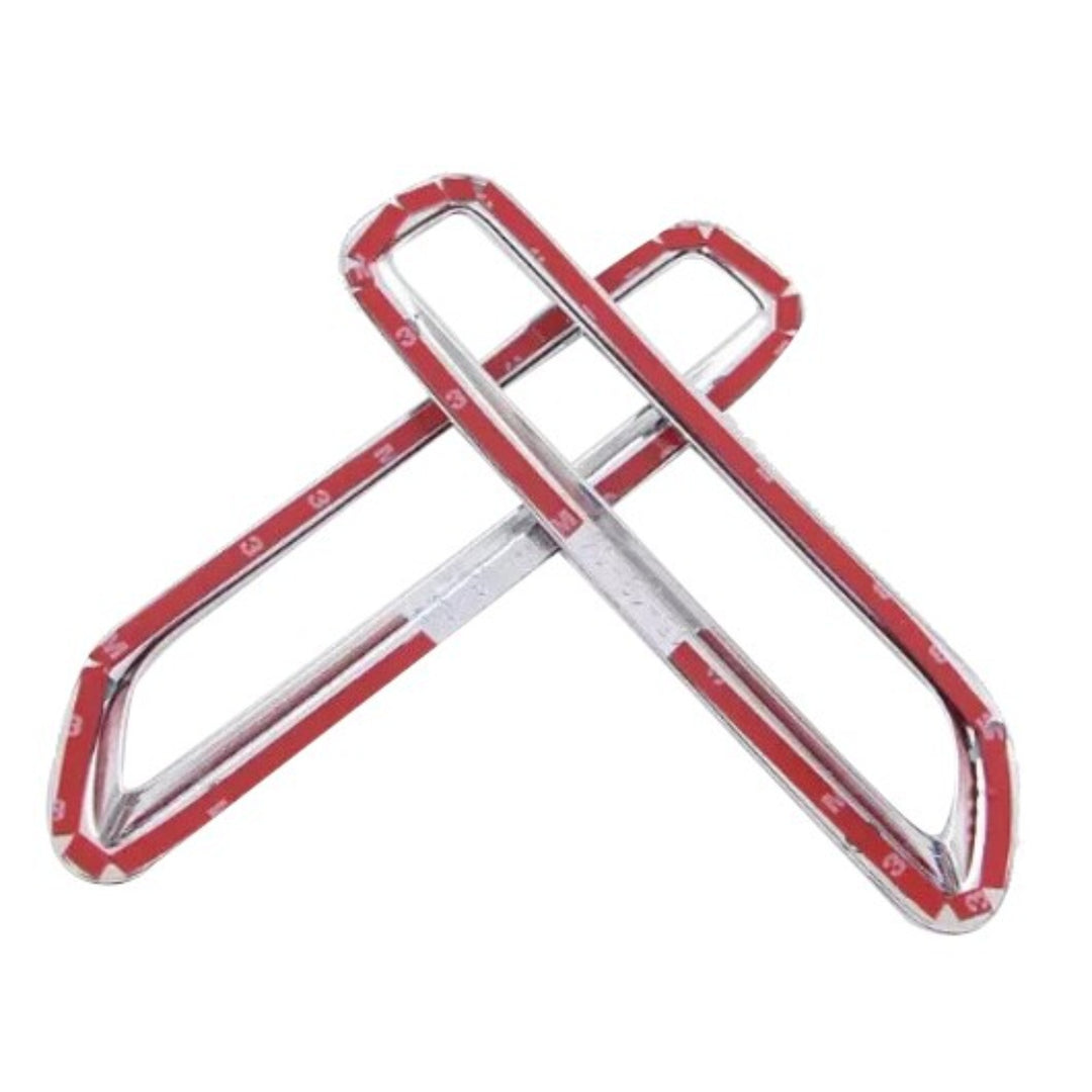 Chrome Rear Reflector Cover Trim Pair for 2015-2019 Nissan Murano