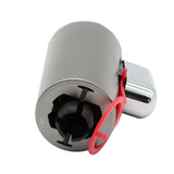 Chrome Shifter Handle Knob w/Top Cap Button for Ford F-150 04-06 4L3Z7213BA Knob – product image 5