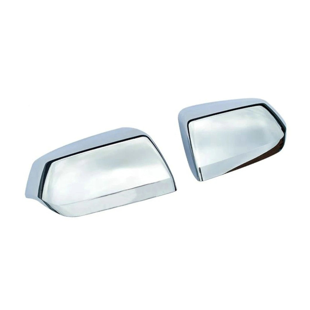 Chrome Side Mirror Cover Pair for 2021-2023 Chevrolet Suburban and Tahoe