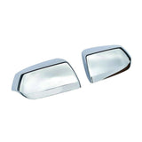 Chrome Side Mirror Cover Pair for 2021-2023 Chevrolet Suburban and Tahoe