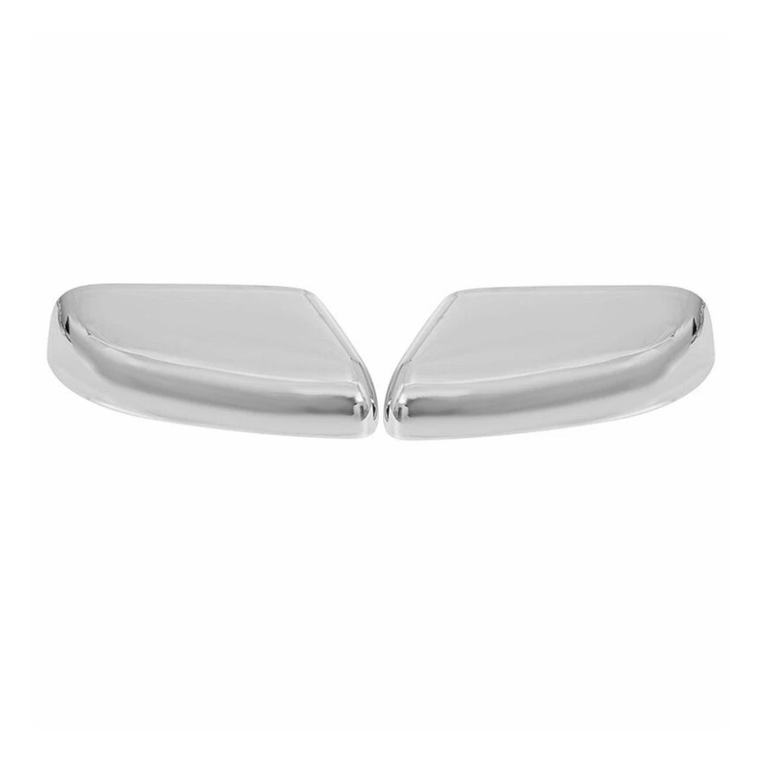 Chrome Upper Mirror Cover Pair for 2016-2019 Ford Explorer