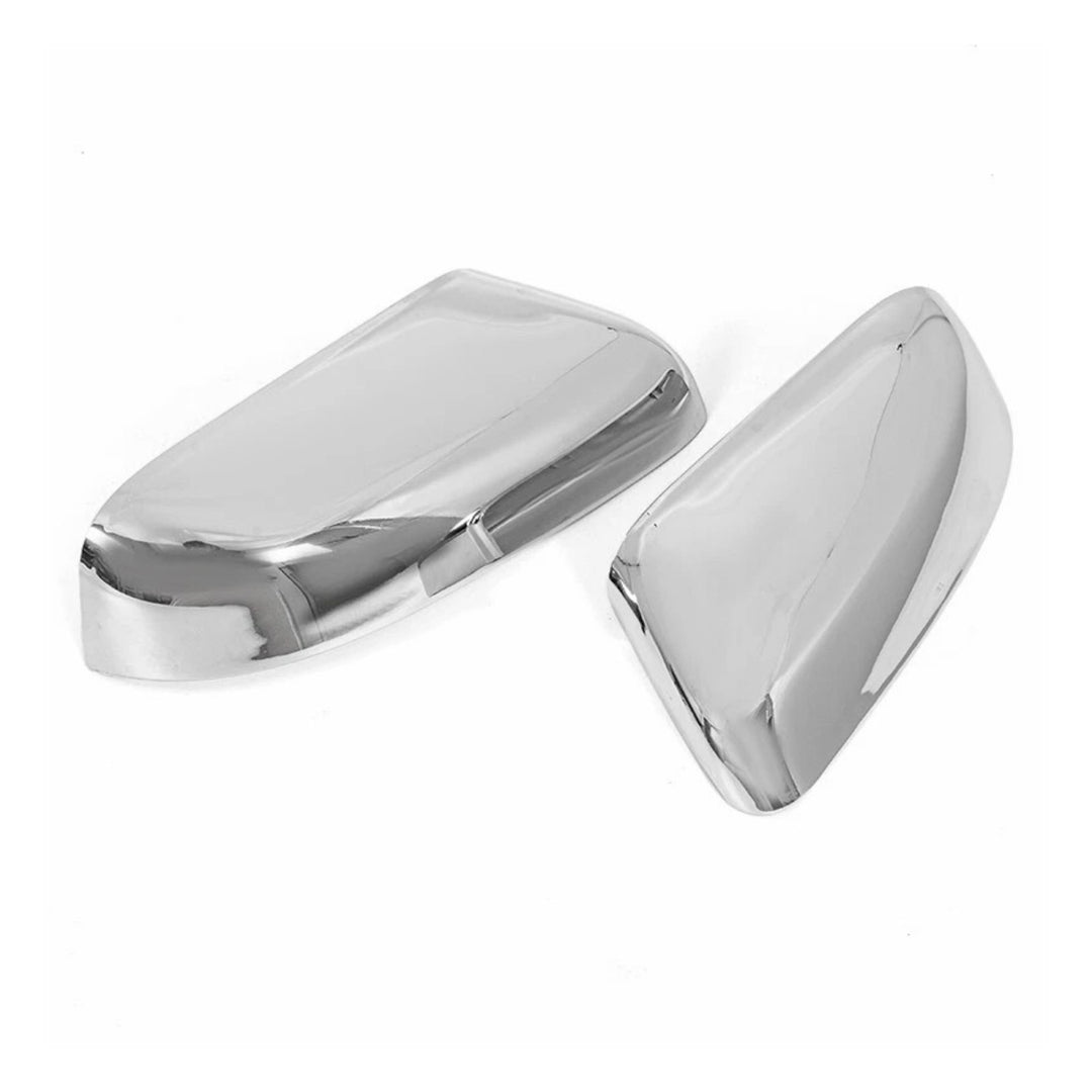 Chrome Upper Mirror Cover Pair for 2016-2019 Ford Explorer