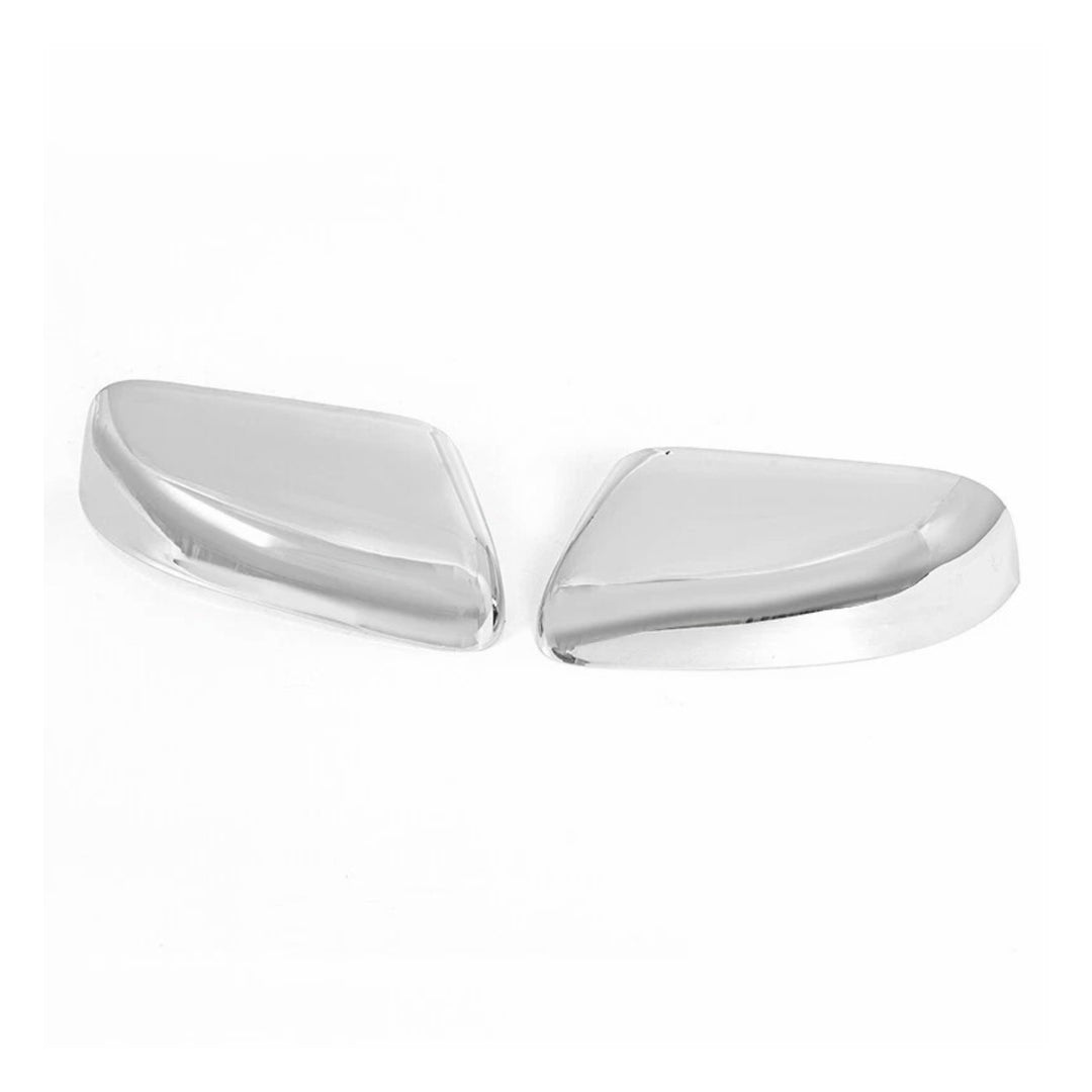 Chrome Upper Mirror Cover Pair for 2016-2019 Ford Explorer