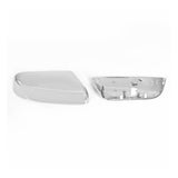 Chrome Upper Mirror Cover Pair for 2016-2019 Ford Explorer