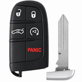Chrysler 300 M3N-40821302 five-button proximity key detail 1