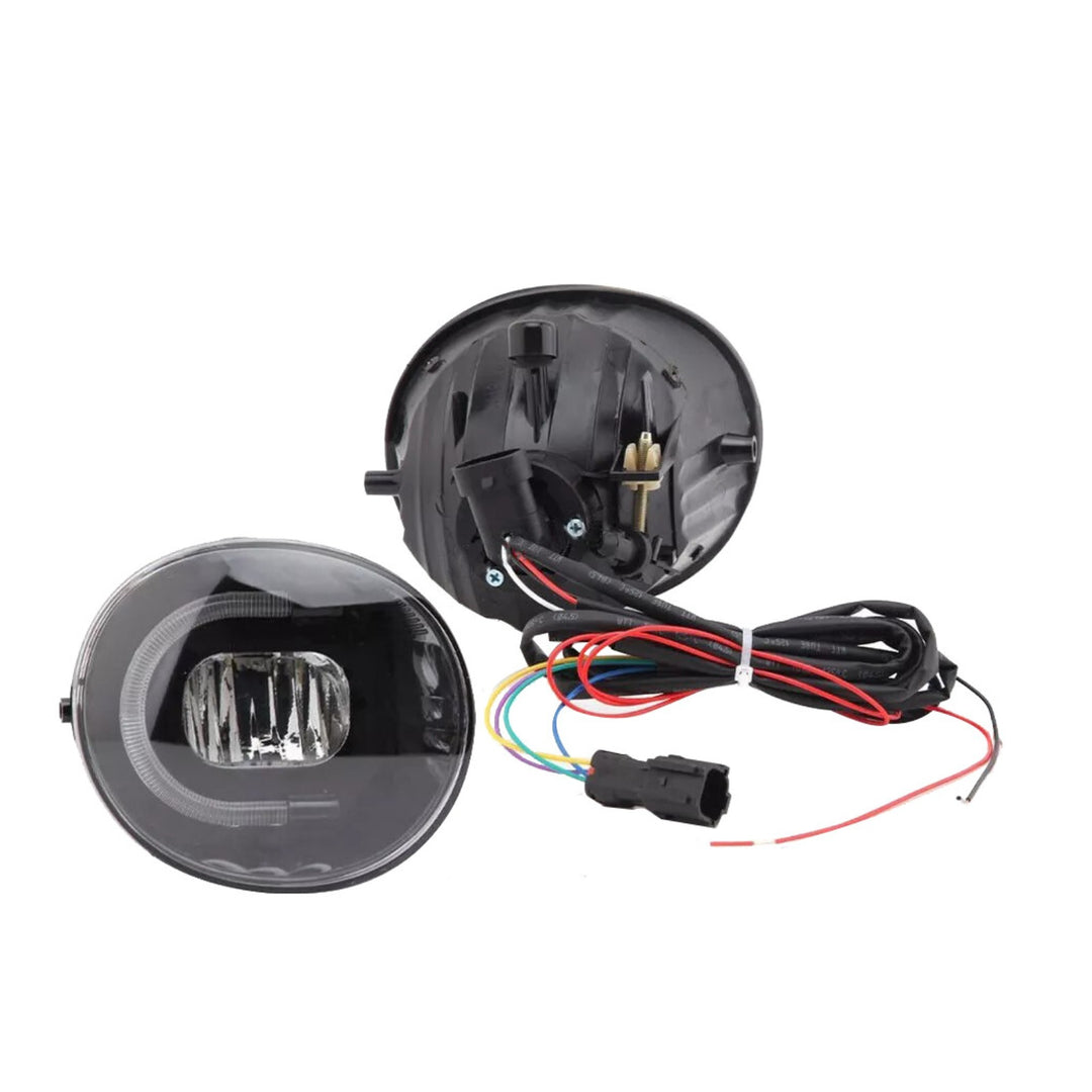 Clear LED Fog Light Pair for 2004-2005 Toyota RAV4