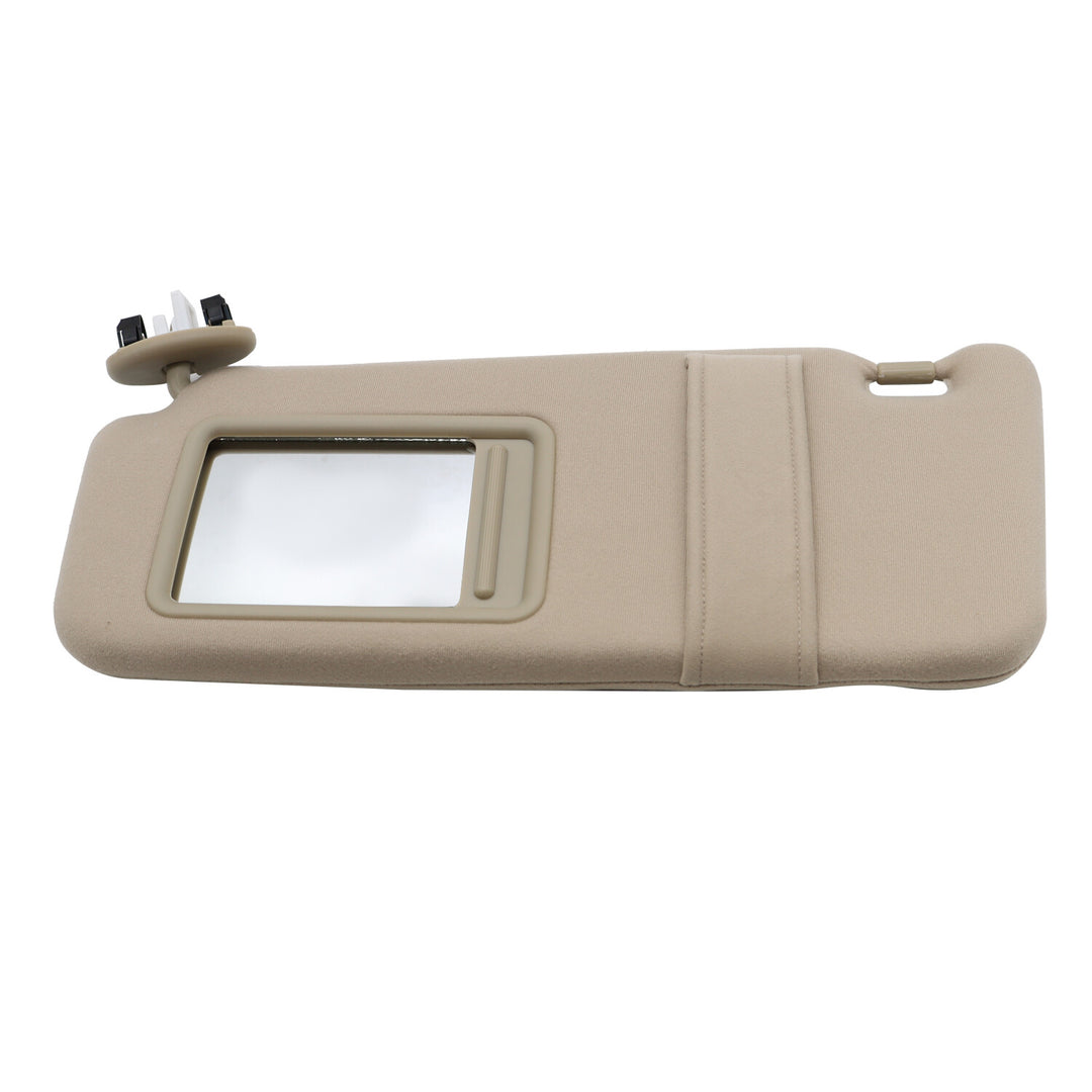 Left Sun Visor for 2007-2011 Toyota Camry with Sunroof Beige