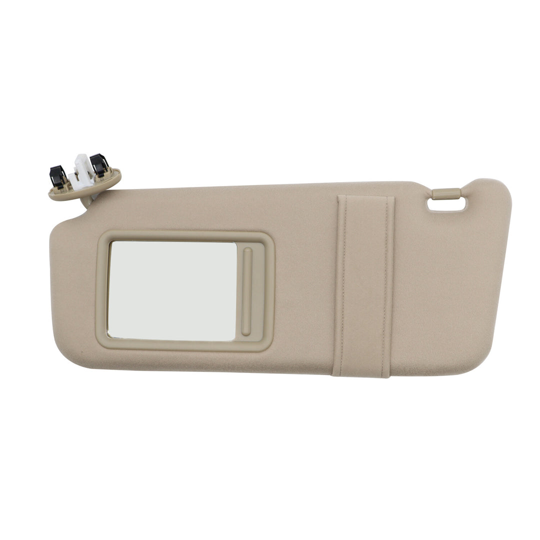 Left Sun Visor for 2007-2011 Toyota Camry with Sunroof Beige