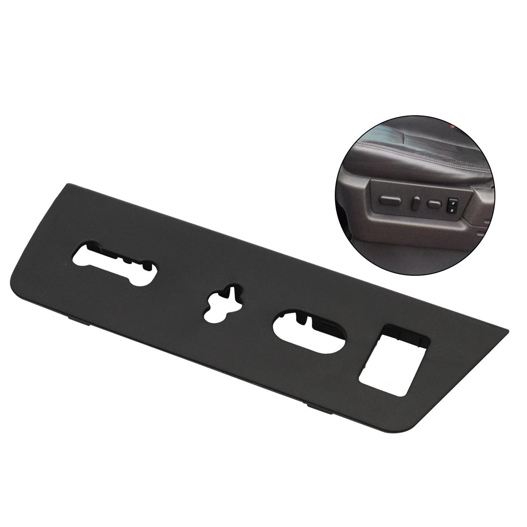 Driver Seat Switch Bezel Trim for 2009-2014 Ford F-150 Black