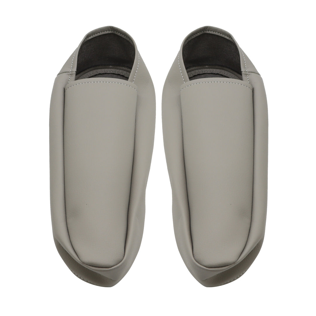 Seat Armrest Cover Set for 2001-2007 Toyota Sequoia Gray Leather