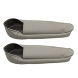 Seat Armrest Cover Set for 2001-2007 Toyota Sequoia Gray Leather