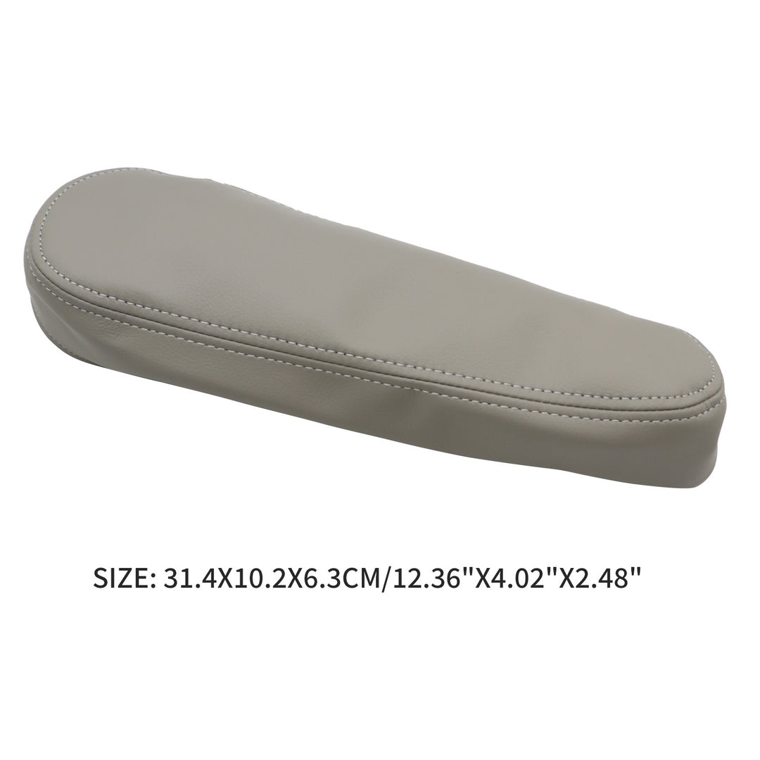Seat Armrest Cover Set for 2001-2007 Toyota Sequoia Gray Leather