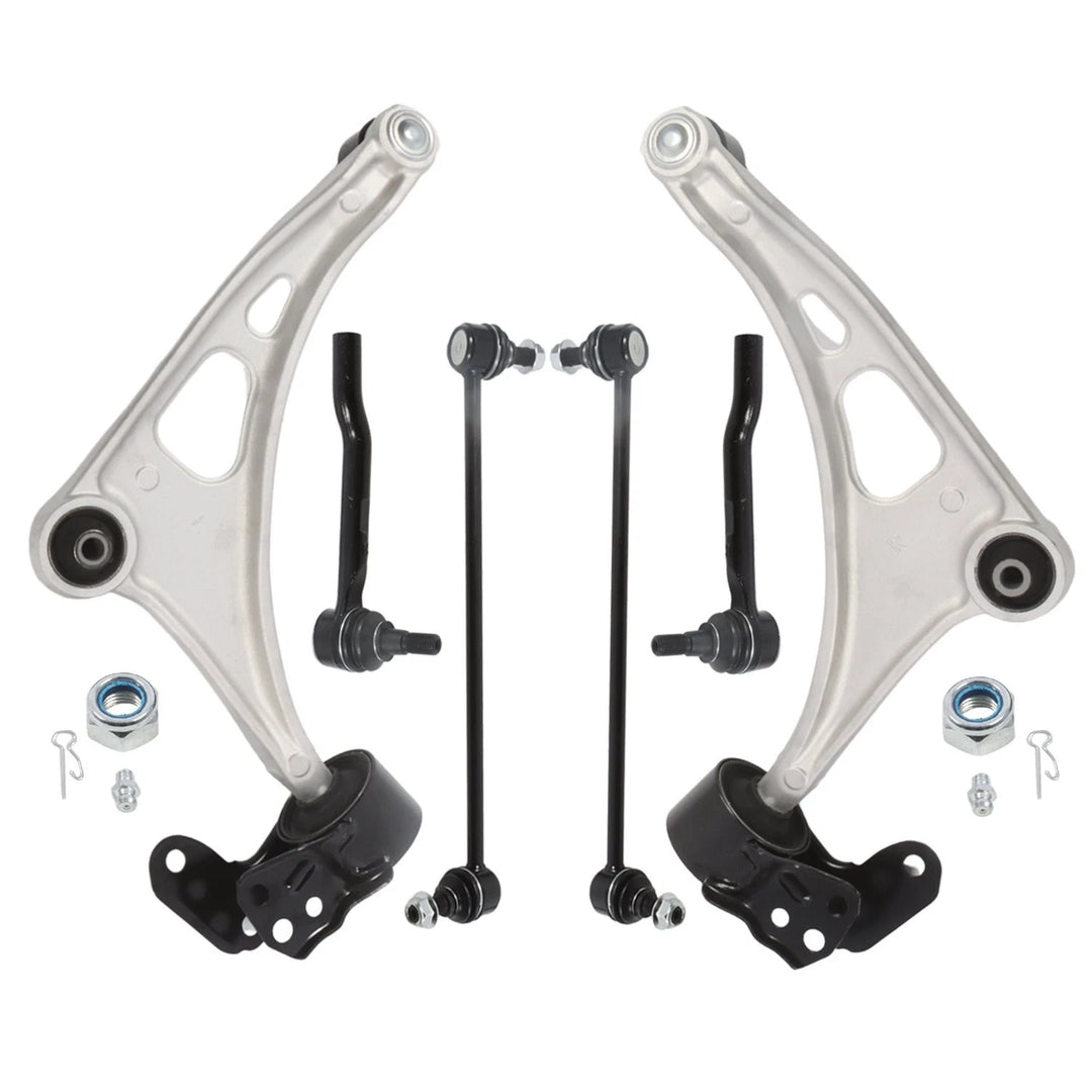Front Control Arm and Tie Rod Kit for 2014-2020 Acura MDX 2016-2021 Honda Pilot