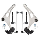 Front Control Arm and Tie Rod Kit for 2014-2020 Acura MDX 2016-2021 Honda Pilot