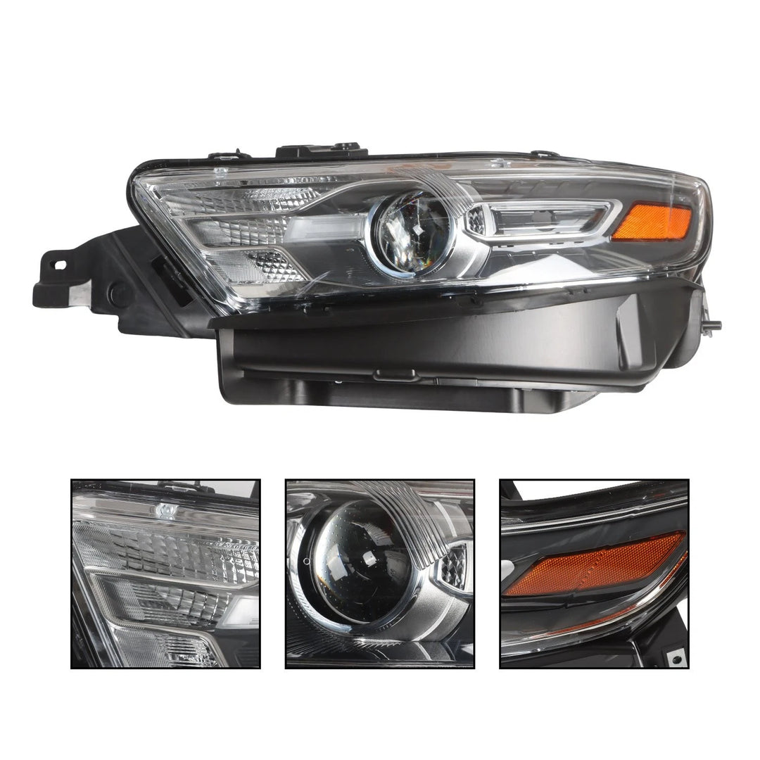 Left Halogen Headlight for 2013-2019 Ford Taurus DG1Z-13008-C FO2502310 - view 2
