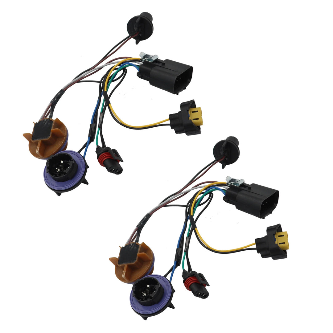 Headlight Wiring Harness Pair for 2007-2014 Chevrolet Tahoe Suburban 15950809 - view 1