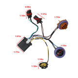 Headlight Wiring Harness Pair for 2007-2014 Chevrolet Tahoe Suburban 15950809 - view 4