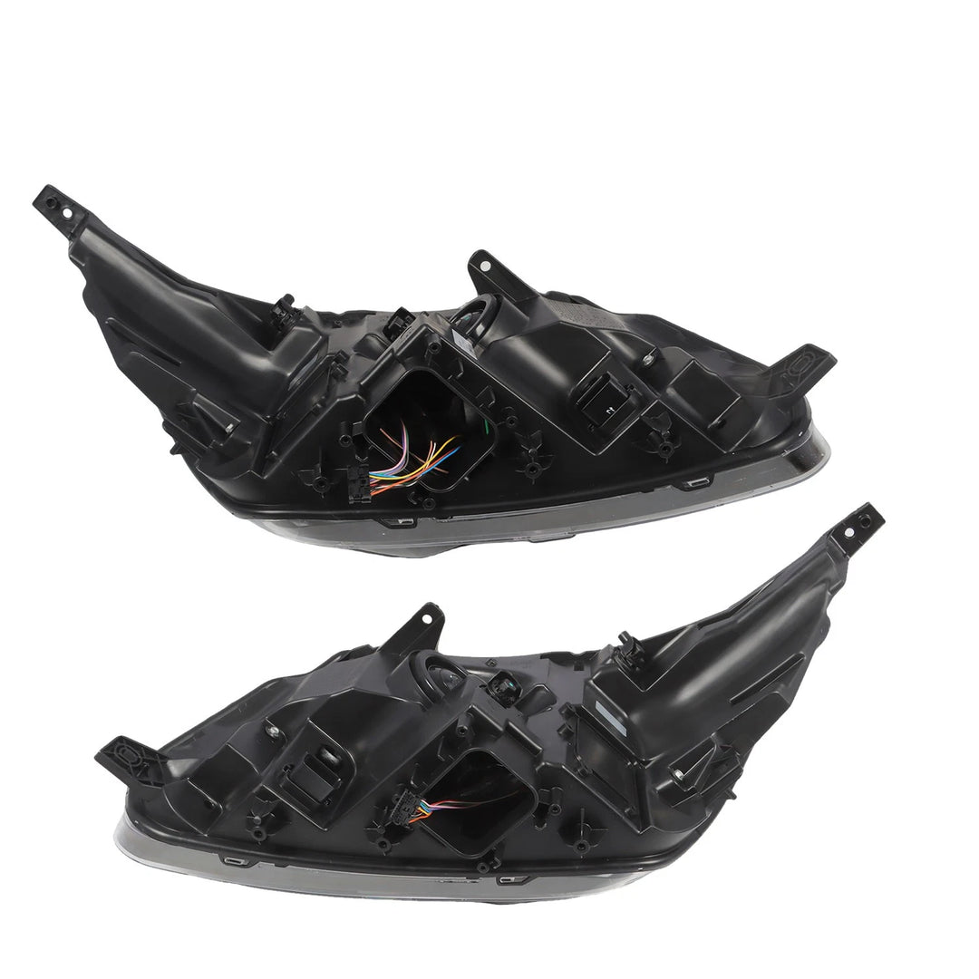 Black LED Headlight Pair for 2016-2019 Ford Explorer Sport Limited XLT Platinum - view 3