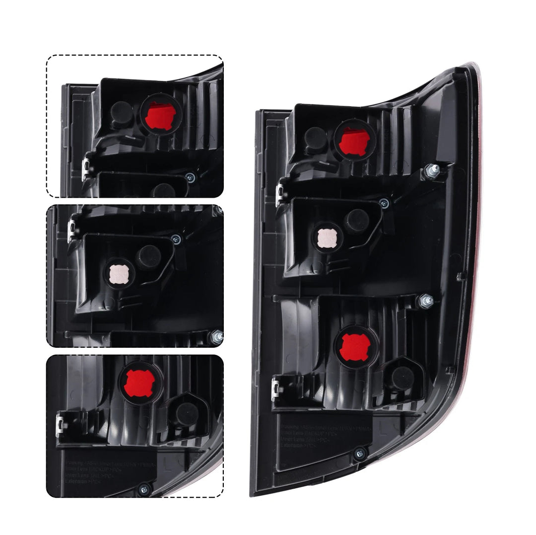 Tail Light Pair for 2009-2014 Honda Ridgeline 33501-SJC-A11 33551-SJC-A11 - image 4