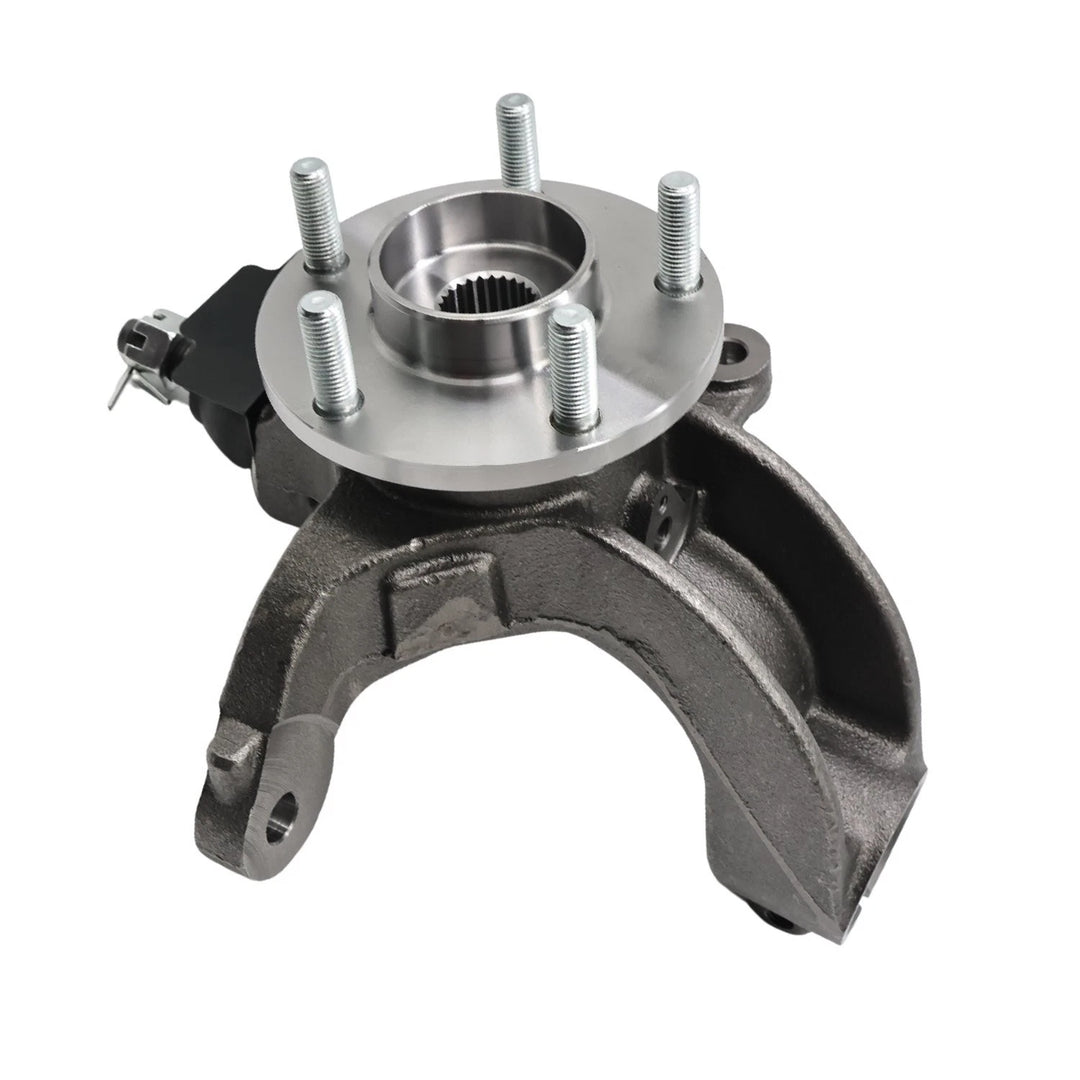 Front Steering Knuckle and Wheel Hub Pair for 2010-2013 Ford Transit Connect 698-466 698-467 - image 2