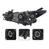 Right Headlight for 2014-2016 Mazda 3 BHN1-51-0K0 BPW9-51-0K0A - image 8