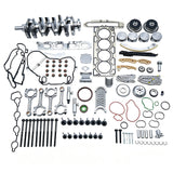 Complete Engine Rebuild Kit with Crankshaft and Rods for GM 2.4L Terrain, Equinox, Regal