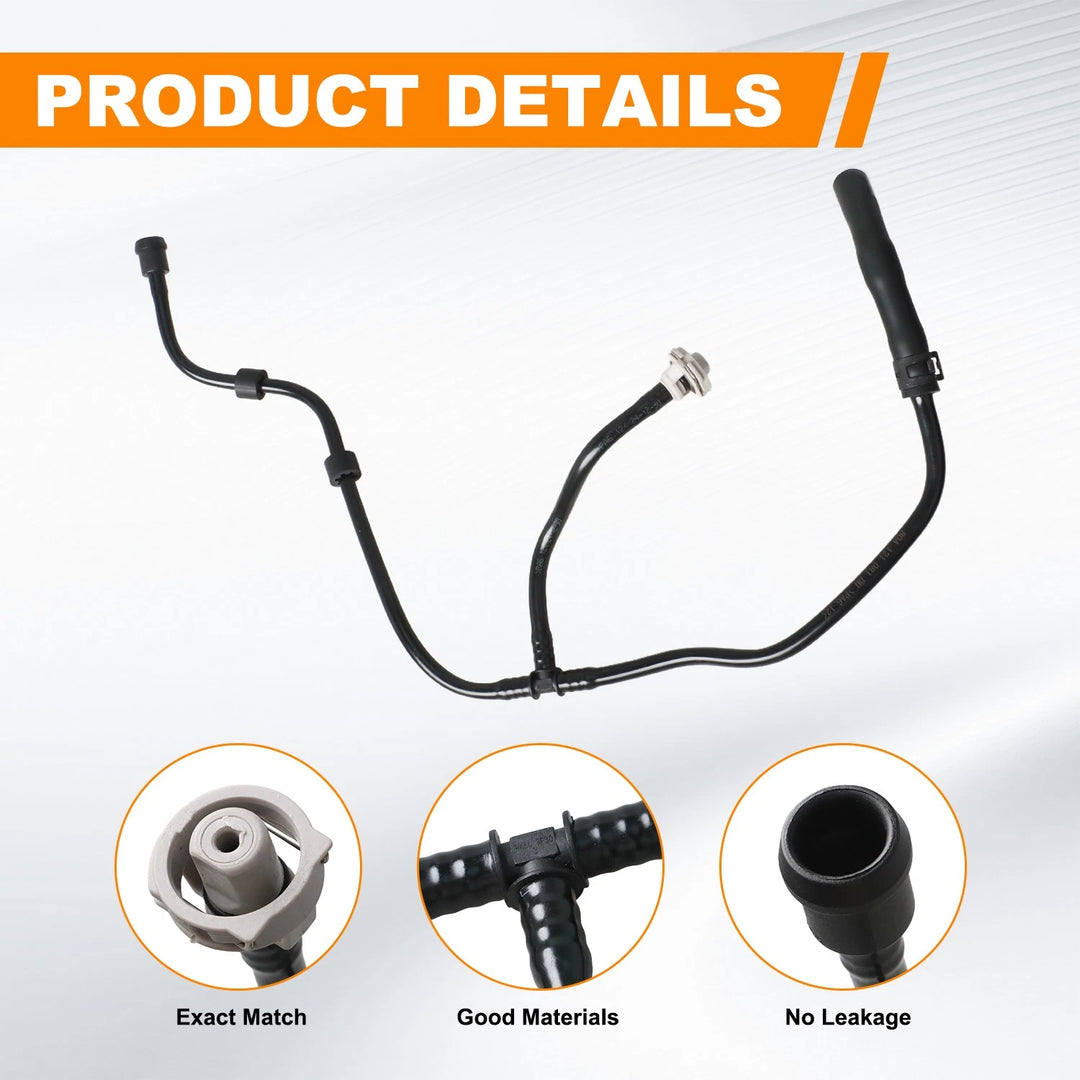 Coolant Expansion Tank Hose Line Pipe for Audi 2018-2024 Q5 2.0L-L4 80A121081DH – product image 2