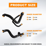 Coolant Reservoir Radiator & Upper Lower Hose Kit for 2015-2021 Jeep Renegade 68246940AA – product image 12