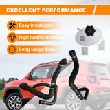 Coolant Reservoir Radiator & Upper Lower Hose Kit for 2015-2021 Jeep Renegade 68246940AA – product image 17