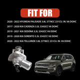 Coolant Thermostat Housing for 25500-3L300 Hyundai Kia Telluride 3.3L 3.8L V6 – product image 6