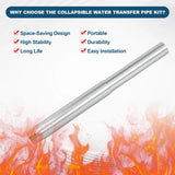 Coolant Water Transfer Pipe Kit Fit for BMW N62 N62N V8 11141439975 US – product image 2