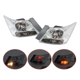 Pair Crystal Clear Tail Lights for 2008-2012 Honda Accord Sedan 377470840020 – product image 2