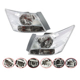 Pair Crystal Clear Tail Lights for 2008-2012 Honda Accord Sedan 377470840020 – product image 3