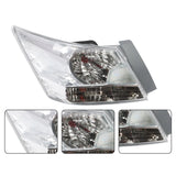 Pair Crystal Clear Tail Lights for 2008-2012 Honda Accord Sedan 377470840020 – product image 4