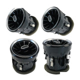 Dashboard A/C Air Vent Set of 4, Silver, for Mercedes-Benz V-Class, Vito and Metris (W447)