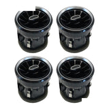 Dashboard A/C Air Vent Set of 4, Silver, for Mercedes-Benz V-Class, Vito and Metris (W447)