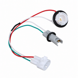 Headlight bulb socket wiring harness, view 2