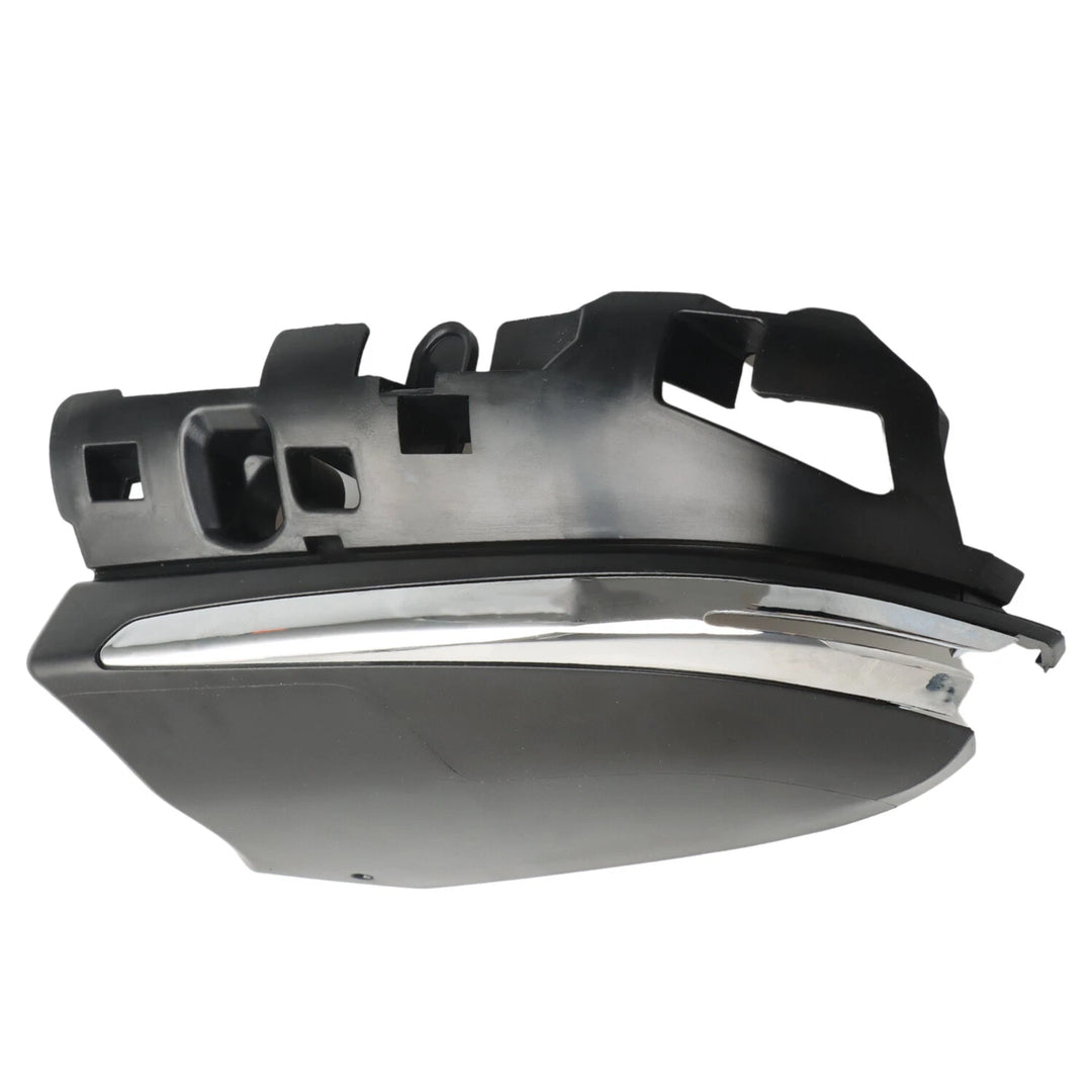Toyota left lower mirror housing with chrome trim - view 4