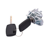 Front left door lock cylinder with two mechanical keys, view 4