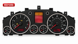 Repair Service for 2004-06 Volkswagen VW Touareg V6 Instrument Speedometer Cluster Display