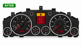Repair Service for 2004-06 Volkswagen VW Touareg V6 Instrument Speedometer Cluster Display