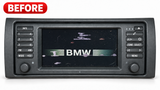 LCD REPLACEMENT SERVICE for BMW E38 740 E39 M5 E53 X5 16:9 WIDE SCREEN NAVIGATION MONITOR