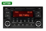 LCD Replacement Repair Service for Nissan Juke, Qashqai & Note Daewoo AGC-0070 / AGC-0071RF Radio