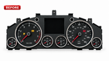 Repair Service for 2004-06 Volkswagen Touareg V8 Instrument Speedometer Cluster