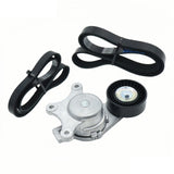 Drive Belt Tensioner and Pulley Kit for Ford Edge and Lincoln MKX