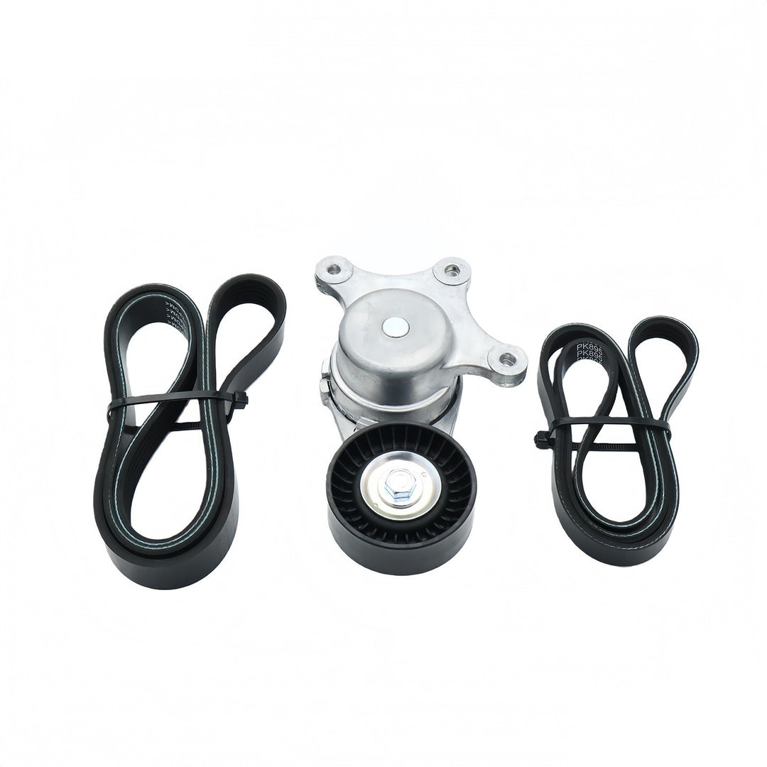 Drive Belt Tensioner and Pulley Kit for Ford Edge and Lincoln MKX
