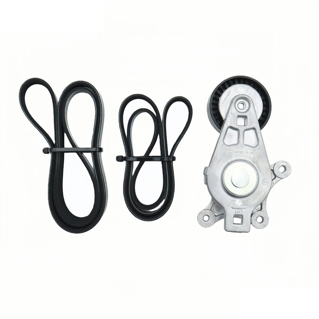 Drive Belt Tensioner and Pulley Kit for Ford Edge and Lincoln MKX