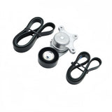 Drive Belt Tensioner and Pulley Kit for Ford Edge and Lincoln MKX