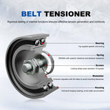 Drive Belt Tensioner Pulley Kit for Land Cruiser Sequoia Tundra LX570 5.7L V8 16620-0S012 – product image 5