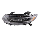 Driver Left Side Headlight For 2018/19/20-2021 Honda Accord Sedan LED DRL Chrome – product image 2